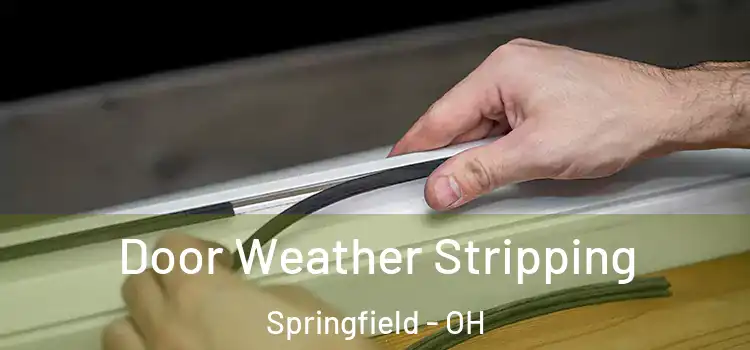 Door Weather Stripping Springfield - OH