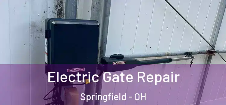 Electric Gate Repair Springfield - OH