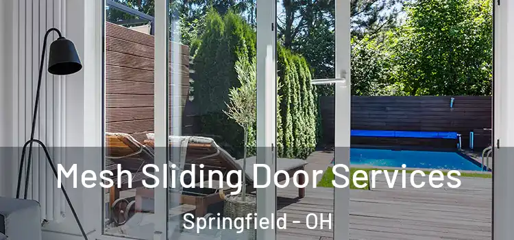 Mesh Sliding Door Services Springfield - OH