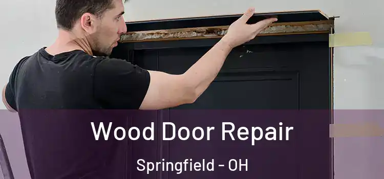 Wood Door Repair Springfield - OH
